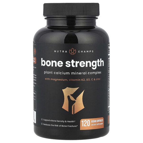 nhp99047_v_48.jpg Bone Strength, 120 веганских капсул — NutraChamps