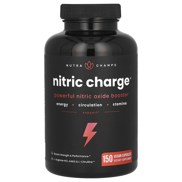 nhp99970_v_8.jpg Nitric Charge, 150 веганских капсул — NutraChamps