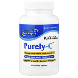 Purely-C™, 700 мг, 90 растительных капсул — North American Herb & Spice