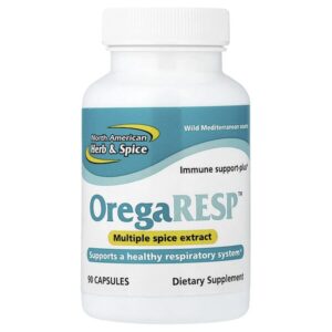 OregaResp™, экстракт нескольких специй, 90 капсул — North American Herb & Spice