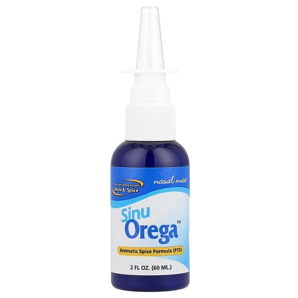 nhs00272_v_28.jpg Sinu Orega™, спрей для носа, 60 мл (2 жидк. унц.) — North American Herb & Spice
