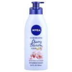 Oil Infused Lotion, масло цветков вишни и жожоба, 500 мл (16,9 жидк. унц.) — Nivea