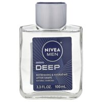 Men, Deep, освежающее и увлажняющее средство после бритья, ваниль и бурбон, 100 мл (3,3 жидк. унции) — Nivea