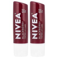 Тонирующее средство для губ, ежевика, 2 пакетика, по 4,8 г (0,17 унции) — Nivea