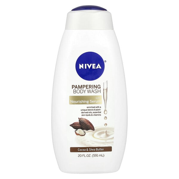 niv02619_v_14.jpg Гель для душа, какао и масло ши, 591 мл (20 жидк. унц.) — Nivea