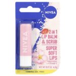 Бальзам и скраб 2 в 1, шиповник, 4,8 г (0,17 унции) — Nivea — изображение 2