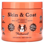 Skin & Hair, для собак всех возрастов, 90 мягких жевательных таблеток, 270 г (9,5 унции) — Natural Dog Company