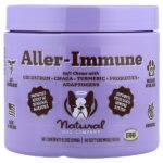 Aller-Immune, добавка для собак любого возраста, 90 жевательных таблеток, 270 г (9,5 унции) — Natural Dog Company