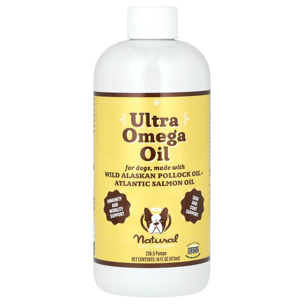 nld00183_v_9.jpg Ultra Omega Oil, для собак, 473 мл (16 жидк. унц.) — Natural Dog Company