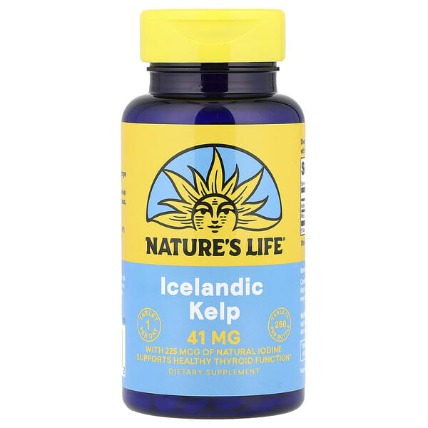 nli00230_v_34.jpg исландский келп, 41 мг, 250 таблеток — Nature's Life