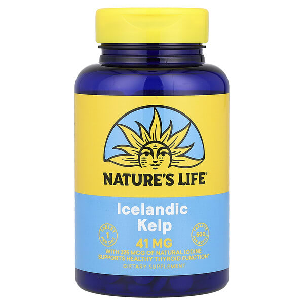 nli00231_v_37.jpg исландский келп, 41 мг, 500 таблеток — Nature's Life