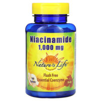 Ниацинамид, 1000 мг, 100 таблеток — Nature's Life