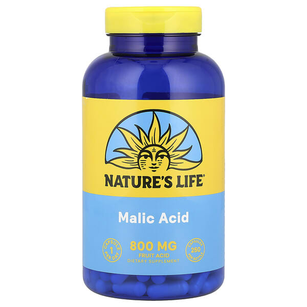 nli00571_v_27.jpg яблочная кислота, 800 мг, 250 капсул — Nature's Life