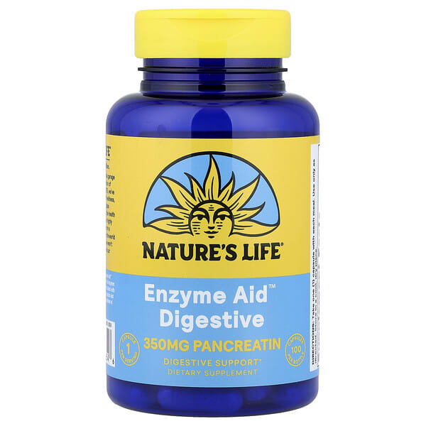 nli00654_v_24.jpg Enzyme Aid™ Digestive, 100 капсул — Nature's Life