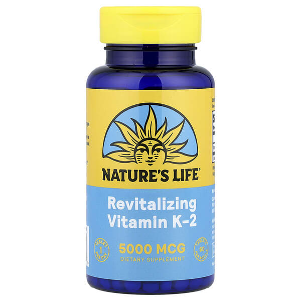 nli17711_v_43.jpg восстанавливающий витамин K-2, 5000 мкг, 60 таблеток — Nature's Life