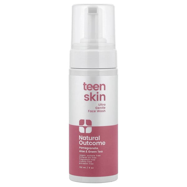 nlo49528_v_17.jpg Teen Skin, ультранежное средство для умывания, 150 мл (5 унций) — Natural Outcome