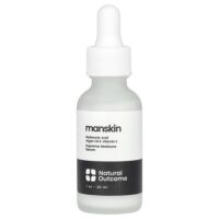 Man Skin, увлажняющая сыворотка Supreme, без отдушек, 30 мл (1 унция) — Natural Outcome