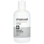 Charcoal, очищающее средство для умывания, 236 мл (8 унций) — Natural Outcome