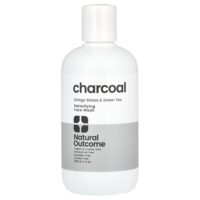 Charcoal, очищающее средство для умывания, 236 мл (8 унций) — Natural Outcome