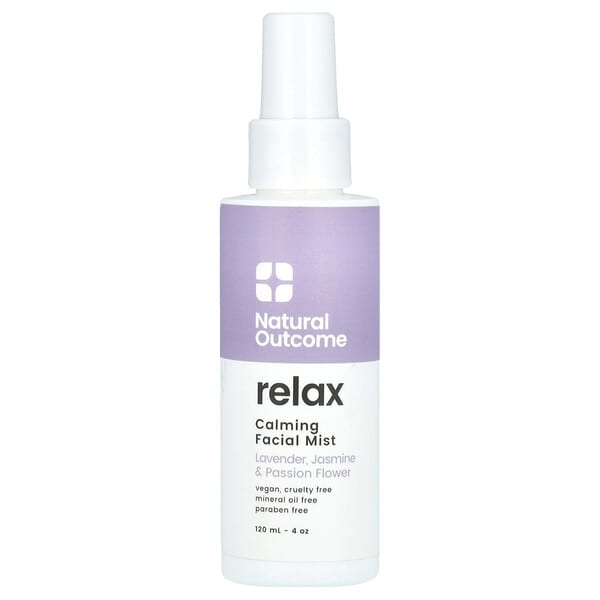 nlo94366_v_8.jpg Relax, успокаивающий спрей для лица, 120 мл (4 унции) — Natural Outcome
