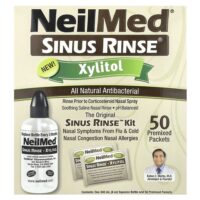 Sinus Rinse®, ксилитол, набор Sinus Rinse™, набор из 2 предметов — NeilMed