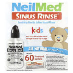 Для детей, Sinus Rinse®, для детей от 2 лет, 1 флакон, 60 пакетиков с готовой смесью — NeilMed
