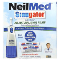 Sinugator®, беспроводный спрей для носа, набор из 3 предметов — NeilMed