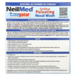 Sinugator®, беспроводный спрей для носа, набор из 3 предметов — NeilMed — изображение 2