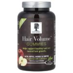 Жевательные мармеладки для волос Hair Volume™ с яблоком, травами и биотином, 60 жевательных таблеток — New Nordic