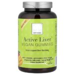 Active Liver™, веганские жевательные таблетки, со вкусом персика и манго, 60 жевательных таблеток — New Nordic