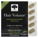 Hair Volume, средство для роста и объема волос, с экстрактом биопектина яблока, 90 таблеток — New Nordic