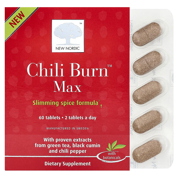 nno74901_v_43.jpg Chili Burn™ Max, 60 таблеток — New Nordic