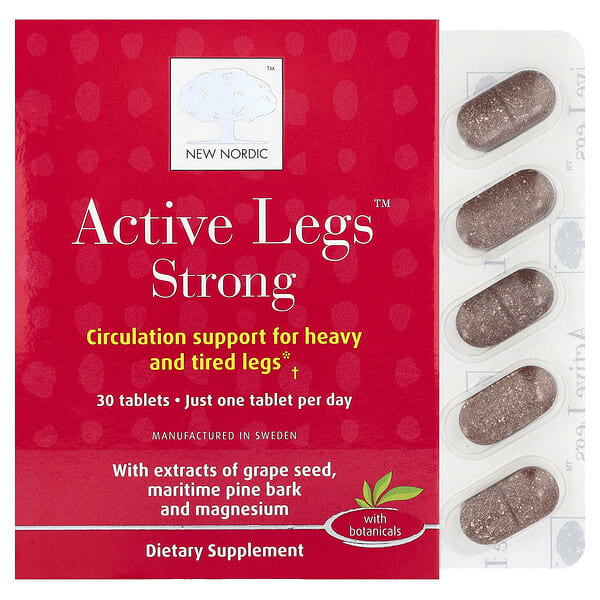 nno74911_v_43.jpg Active Legs™, Strong, 30 таблеток — New Nordic
