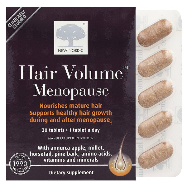 nno74954_v_17.jpg Hair Volume™ Menopause, 30 таблеток — New Nordic
