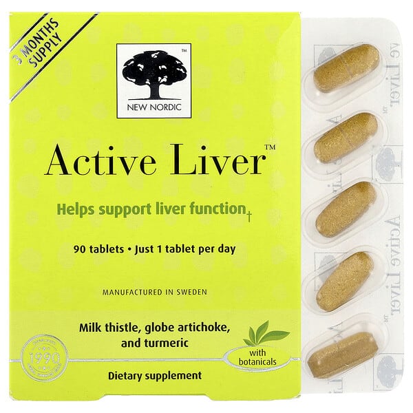 nno75002_v_25.jpg Active Liver™, 90 таблеток — New Nordic