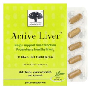 Active Liver™, добавка для печени, 30 таблеток — New Nordic
