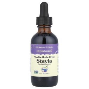 стевия, без спирта, с ванильным вкусом, 59 мл (2 жидк. унции) — NuNaturals