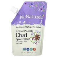 NuStevia®, сироп из специй чая, 0,2 л (6,6 жидк. унции) — NuNaturals