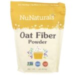 порошок из овсяной клетчатки, 454 г (1 фунт) — NuNaturals