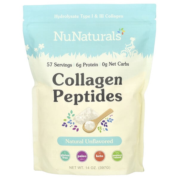 nns00740_v_12.jpg Пептиды коллагена, 397 г (14 унций) — NuNaturals