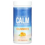 CALM, добавка с магнием, апельсин, 83 мг, 120 жевательных таблеток — Natural Vitality