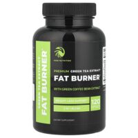 Жиросжигатель с экстрактом зеленого чая премиум-класса, 120 капсул — Nobi Nutrition