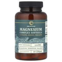 Комплекс магния, 500 мг, 60 мягких таблеток — Nobi Nutrition