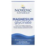 глицинат магния, 90 капсул (83 мг в 1 капсуле) — Nordic Naturals
