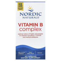 Комплекс витаминов группы B, 45 капсул — Nordic Naturals