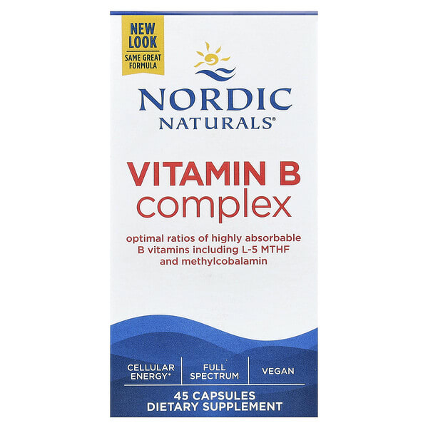 nor01531_v_44.jpg Комплекс витаминов группы B, 45 капсул — Nordic Naturals