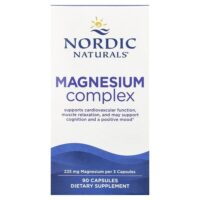 комплекс магния, 90 капсул — Nordic Naturals