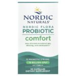 Nordic Flora Probiotic, Comfort, 15 млрд КОЕ, 30 капсул — Nordic Naturals