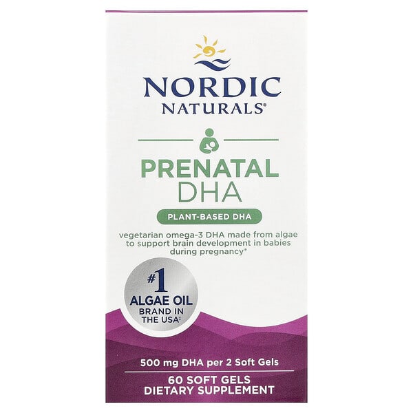 nor01747_v_89.jpg пренатальная ДГК, 60 капсул (250 мг в 1 капсуле) — Nordic Naturals