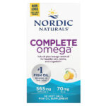 Complete Omega, лимон, 60 мягких таблеток — Nordic Naturals